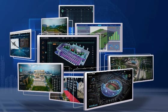 视频监控与弱电集成展示图